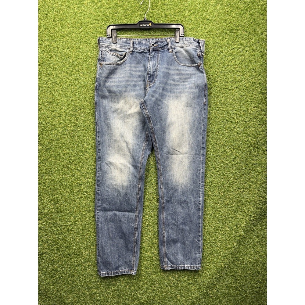 Sean John Jeans Mens 36 Medium Wash Denim Skater Y2K Cross Grunge Cyber 90s